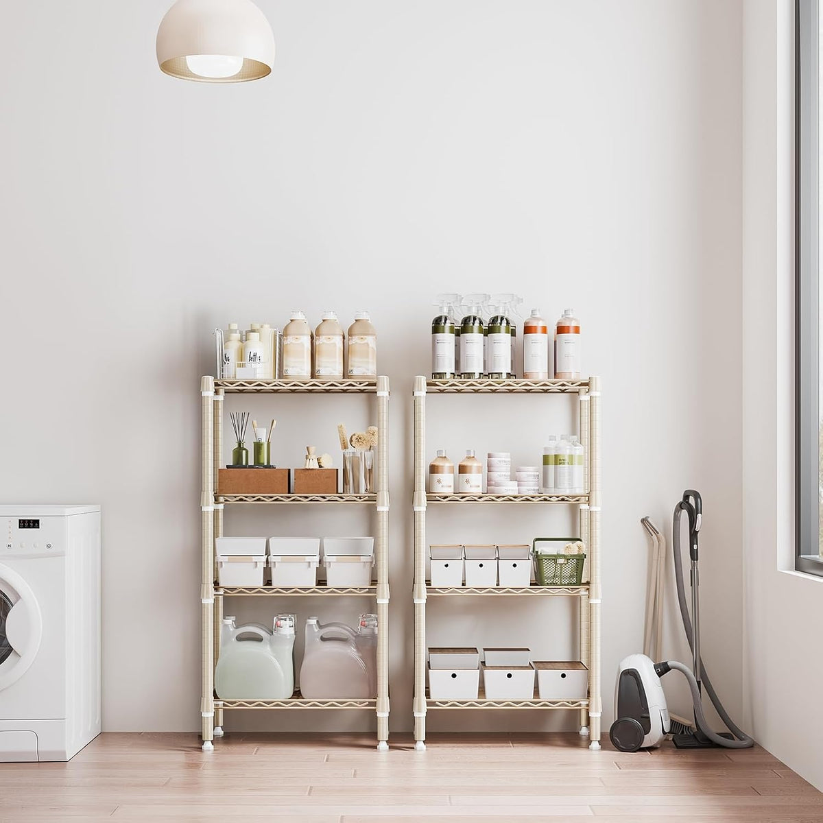 MZG Wire Storage Shelving Unit, 5 Tier
