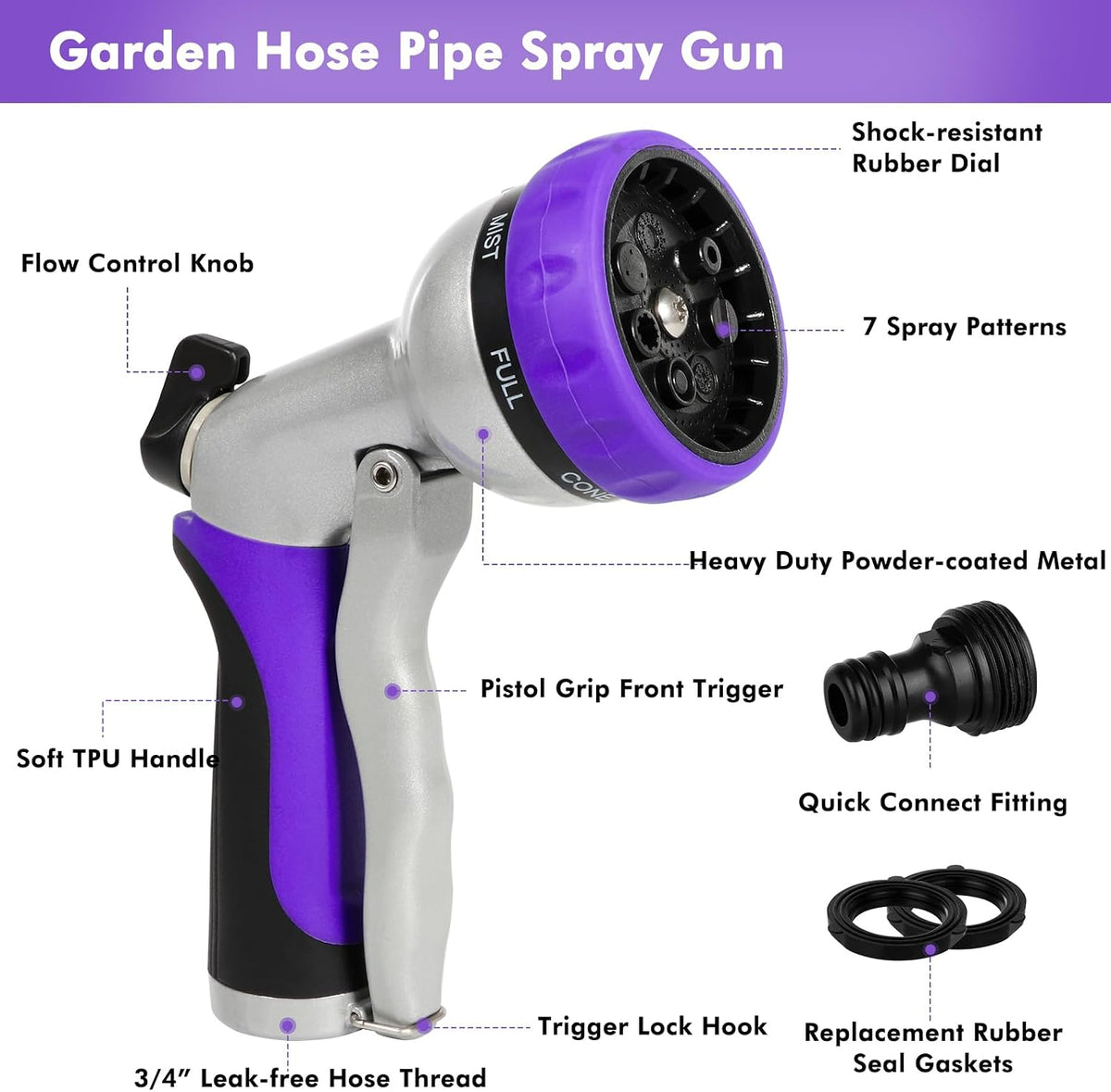 RESTMO Garden Hose Nozzle