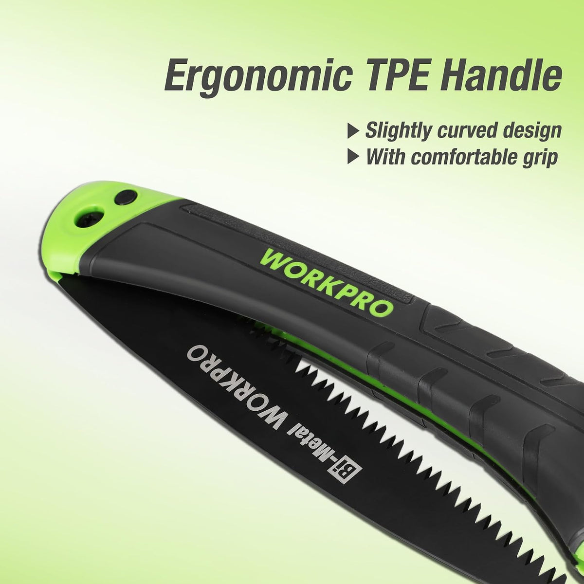 WORKPRO Folding Pruning Saw, 180 mm