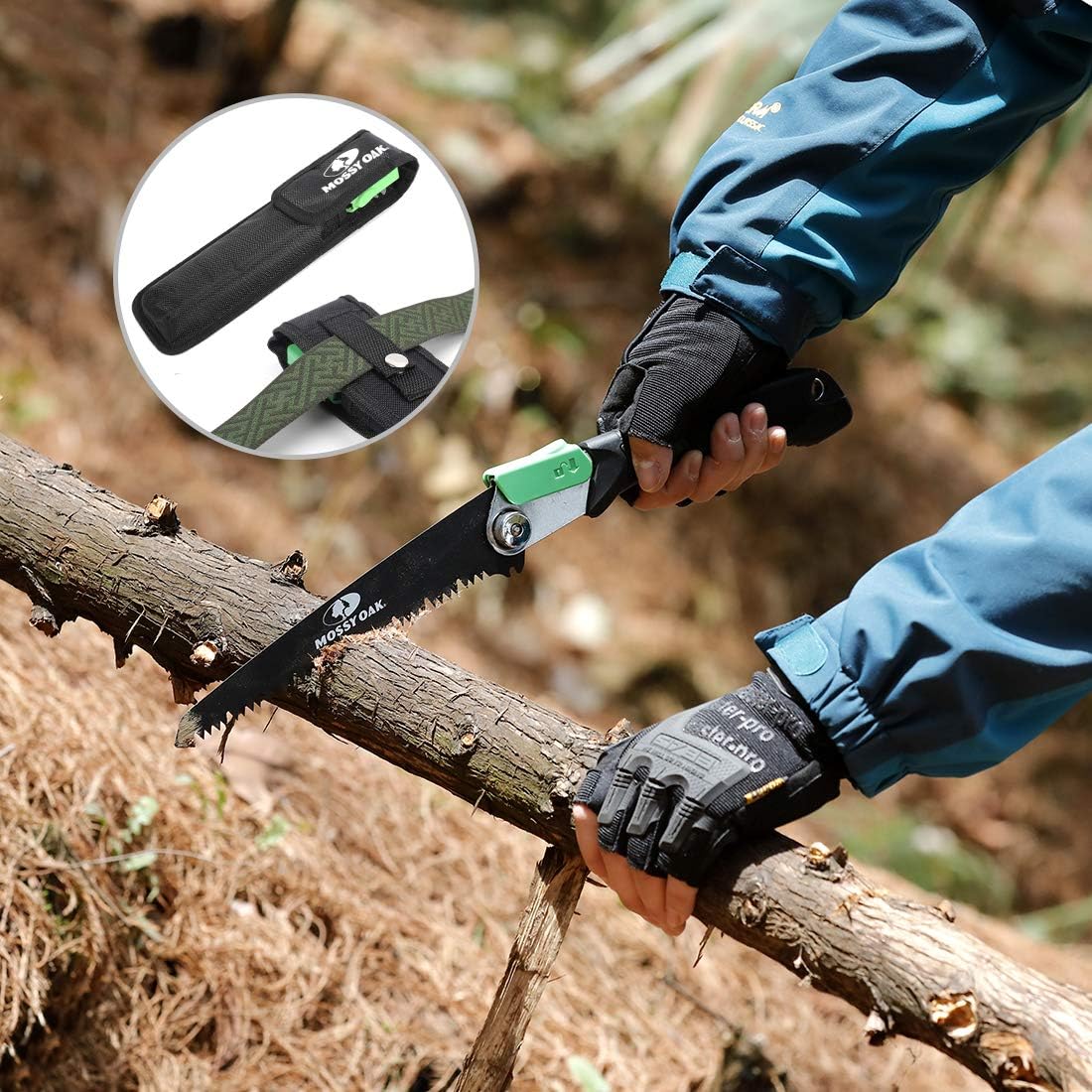 MOSSY OAK Folding Pruning Saw, 3-in-1