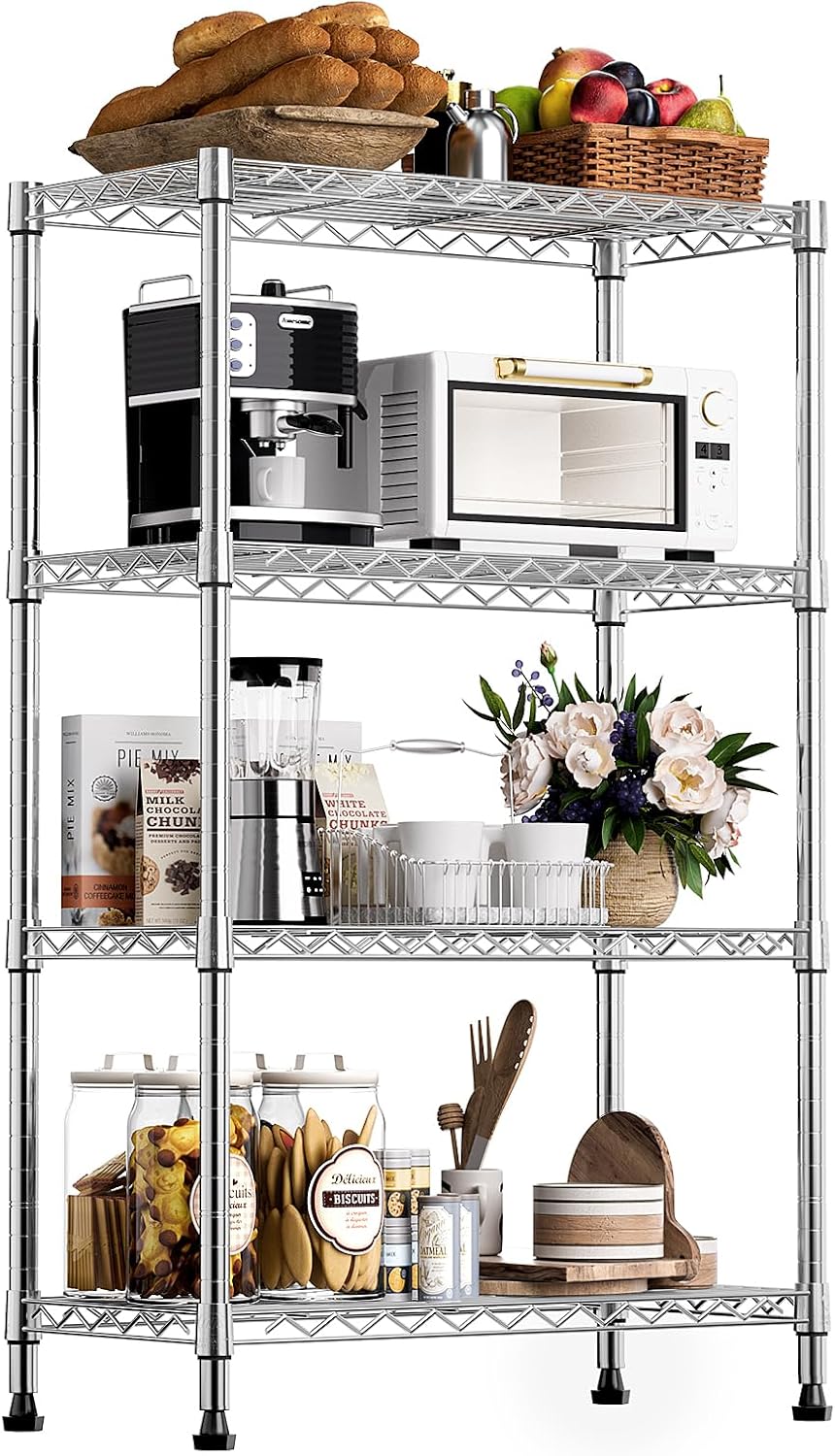 MZG Wire Storage Shelving Unit, 5 Tier