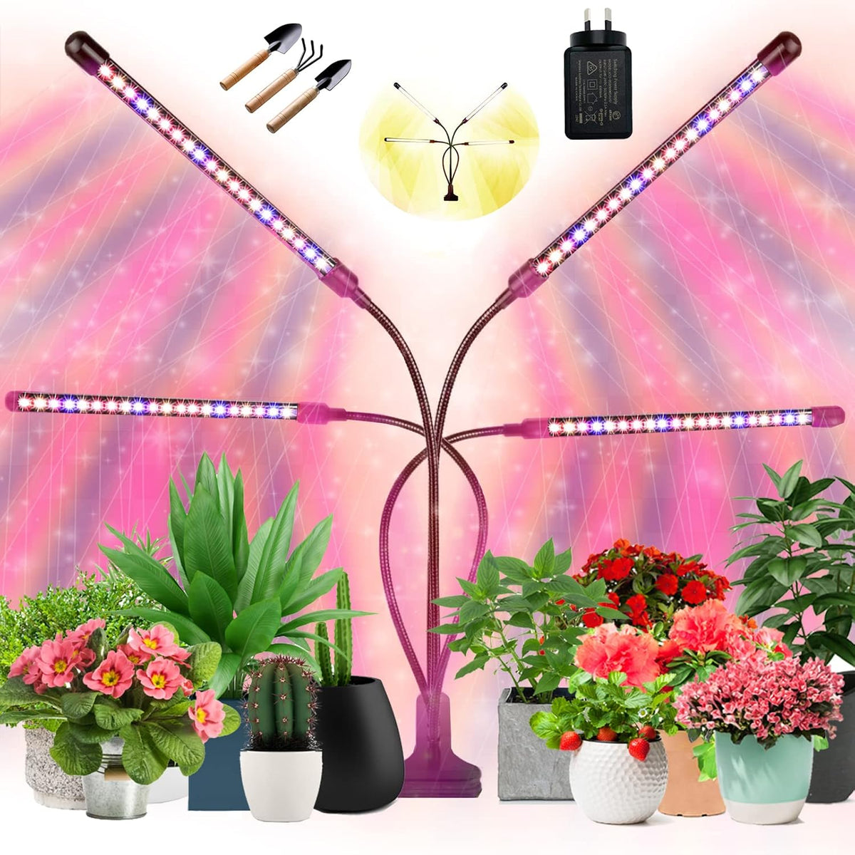 Dimmable LED Grow Light with Timer