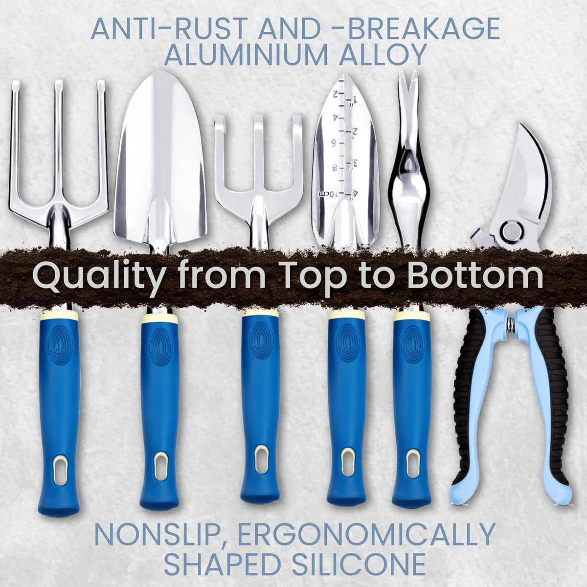 Botana Garden Tool Set, 9 Piece