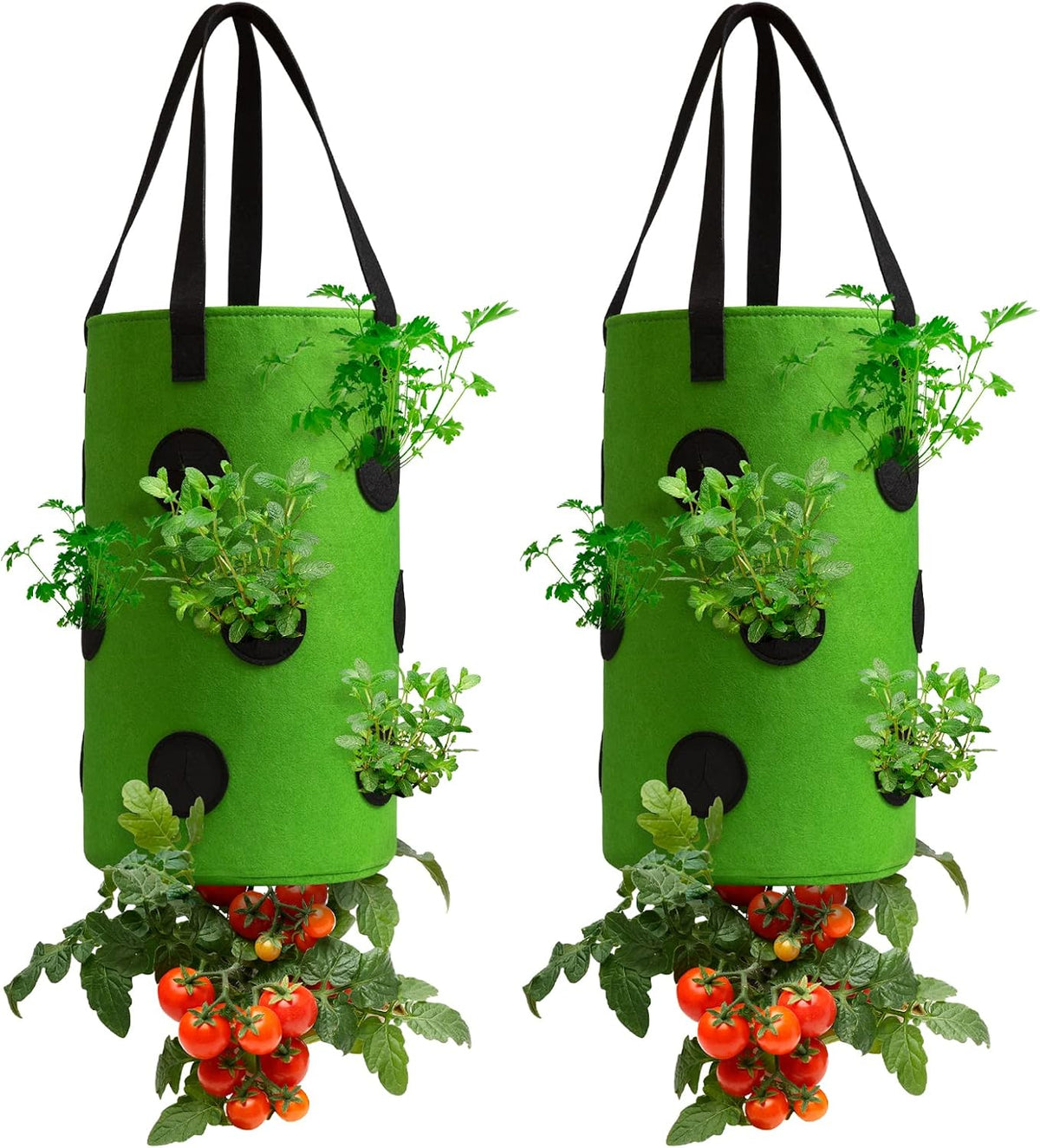 Upside-Down Tomato and Herb Planters, 2 Pack