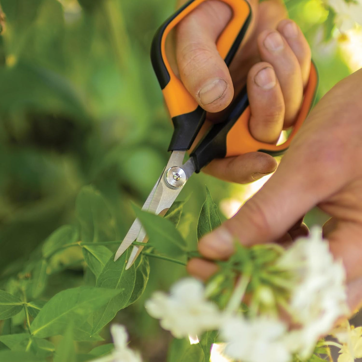 Fiskars Comfort Loop Micro-Tip Pruning Snips, 7 in