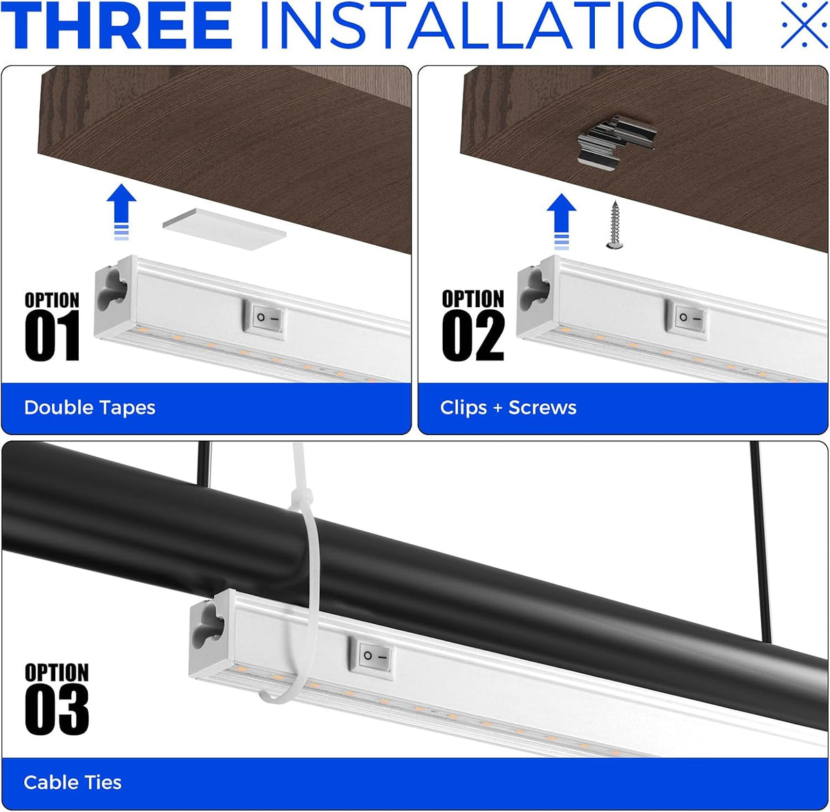 Barrina T5 Grow Lights, 1 ft, 6 Pack