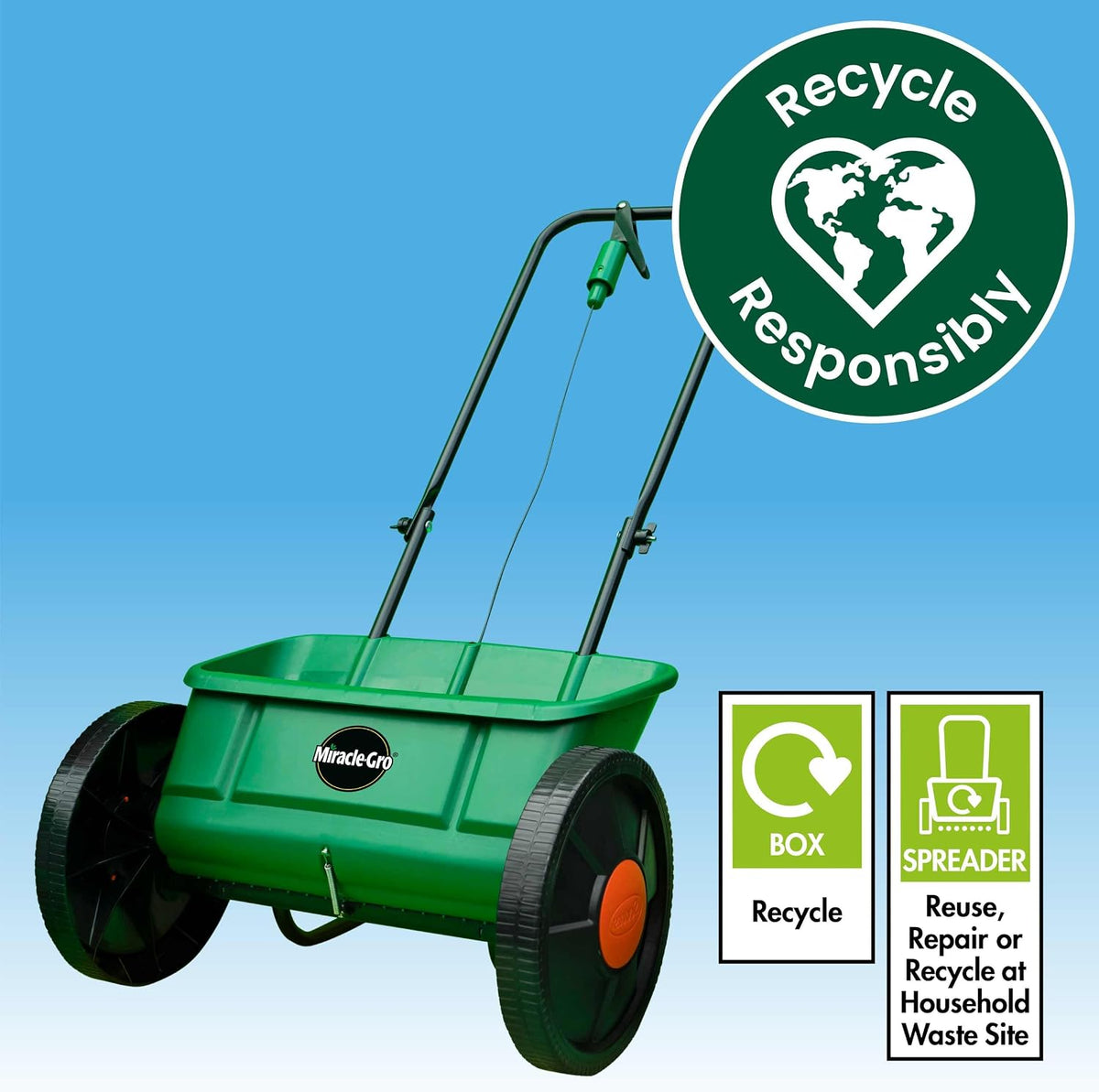 Miracle-Gro Lawn Seed Drop Spreader