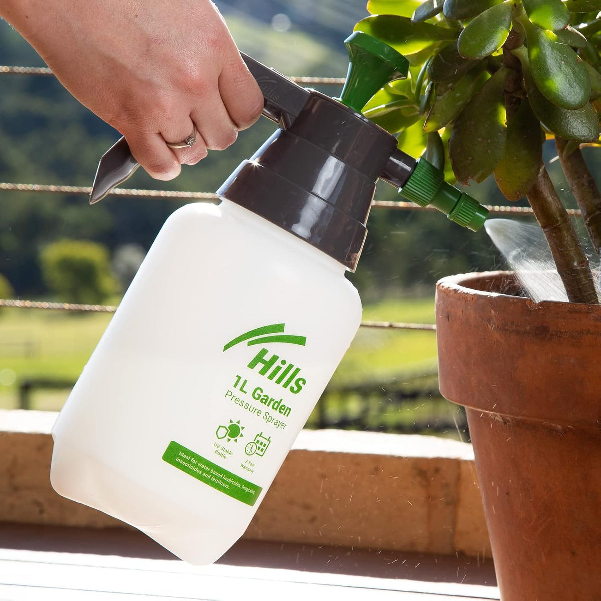 Hills Garden Pressure Sprayer, 1 L