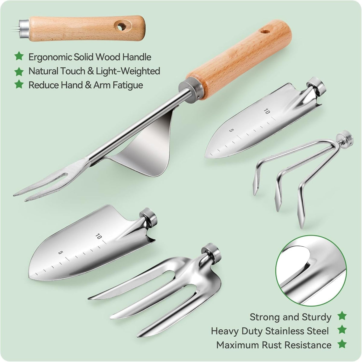 Gardening Tool Set, 10 Piece