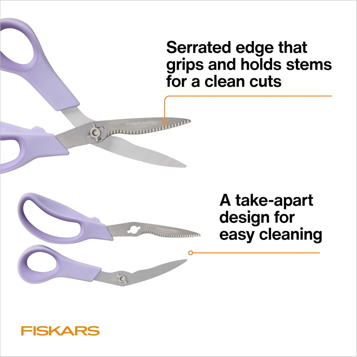 Fiskars Bypass Pruning Shears, 5/8 in