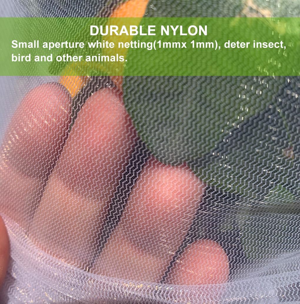 Fruit Fly Netting, 4 Pack, 1.5 x 1.6 m