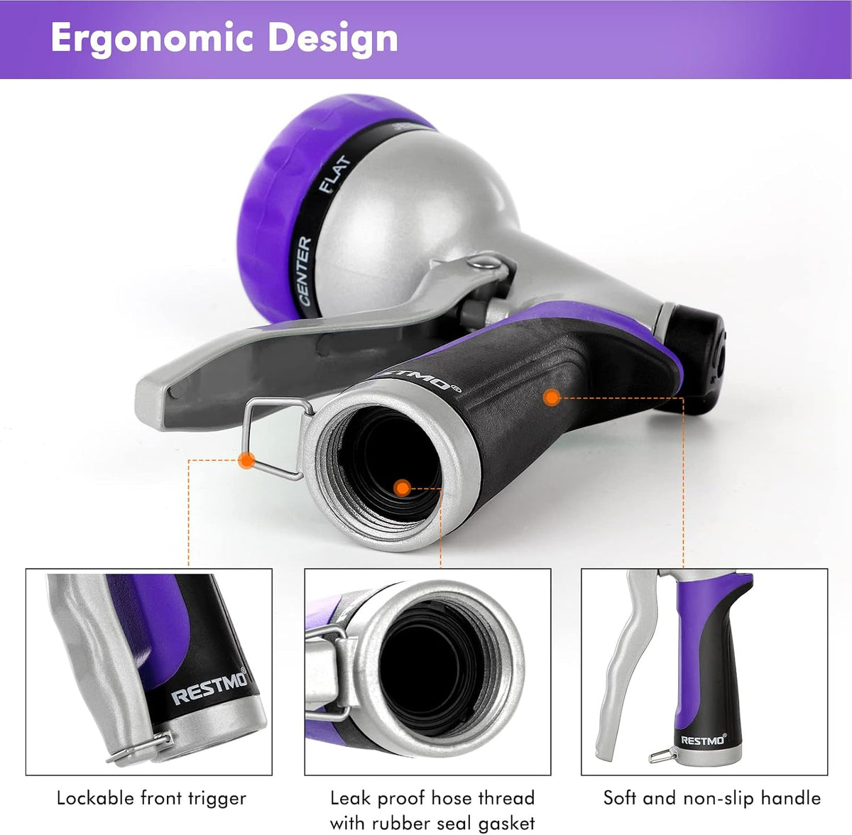 RESTMO Garden Hose Nozzle