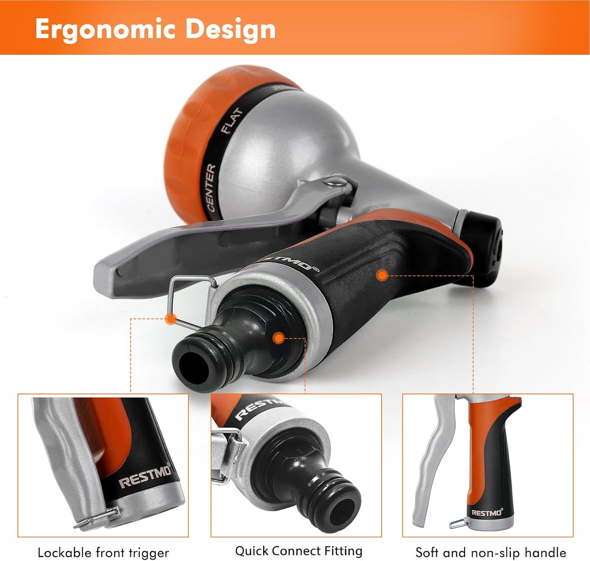RESTMO Garden Hose Nozzle