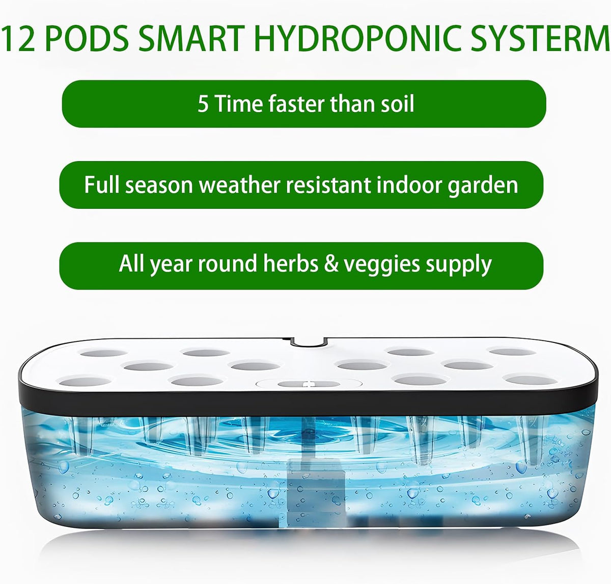 Dimmable LED Grow Light with Timer