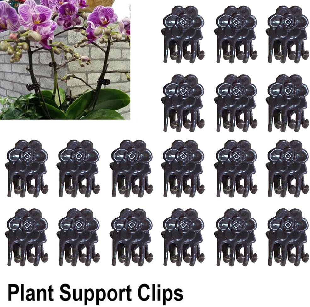 Orchid Plant Support Clips, 2 cm, 100 Pack