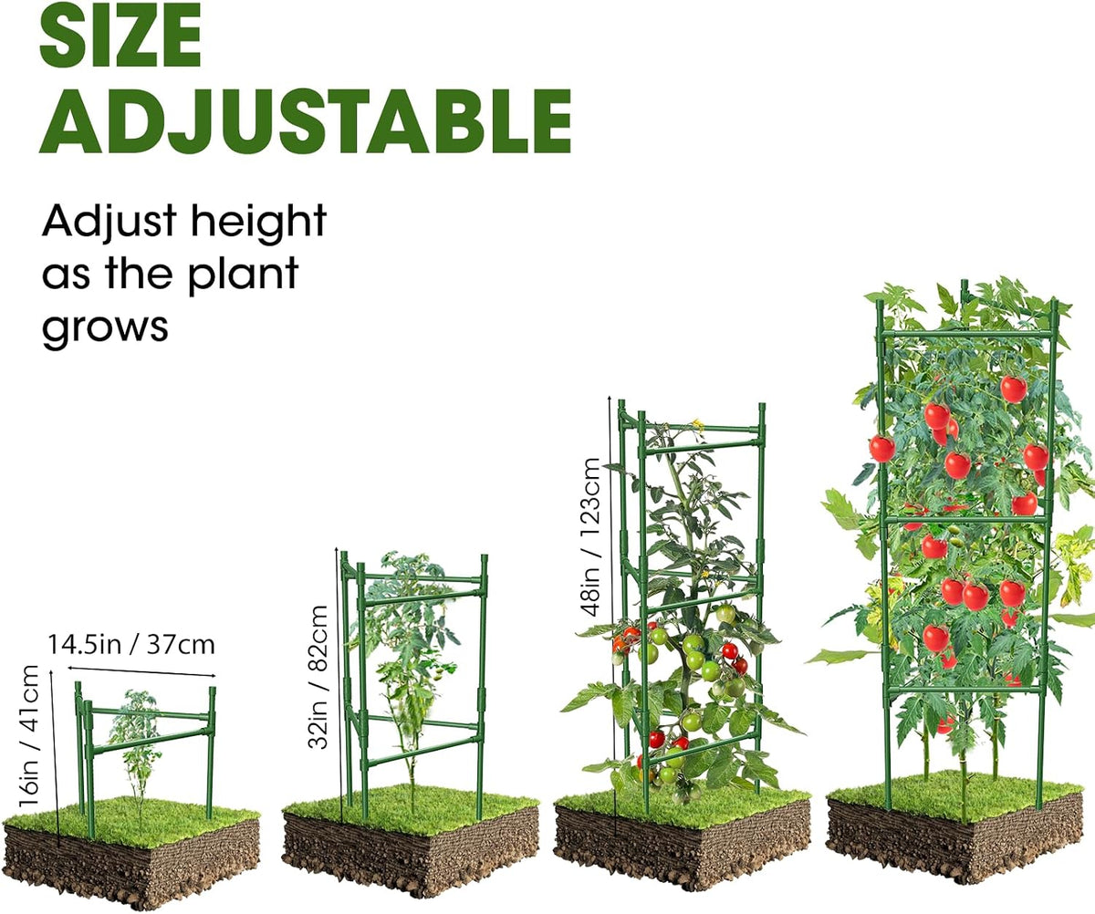 Tomato Cages, 3 Pack, 120 cm