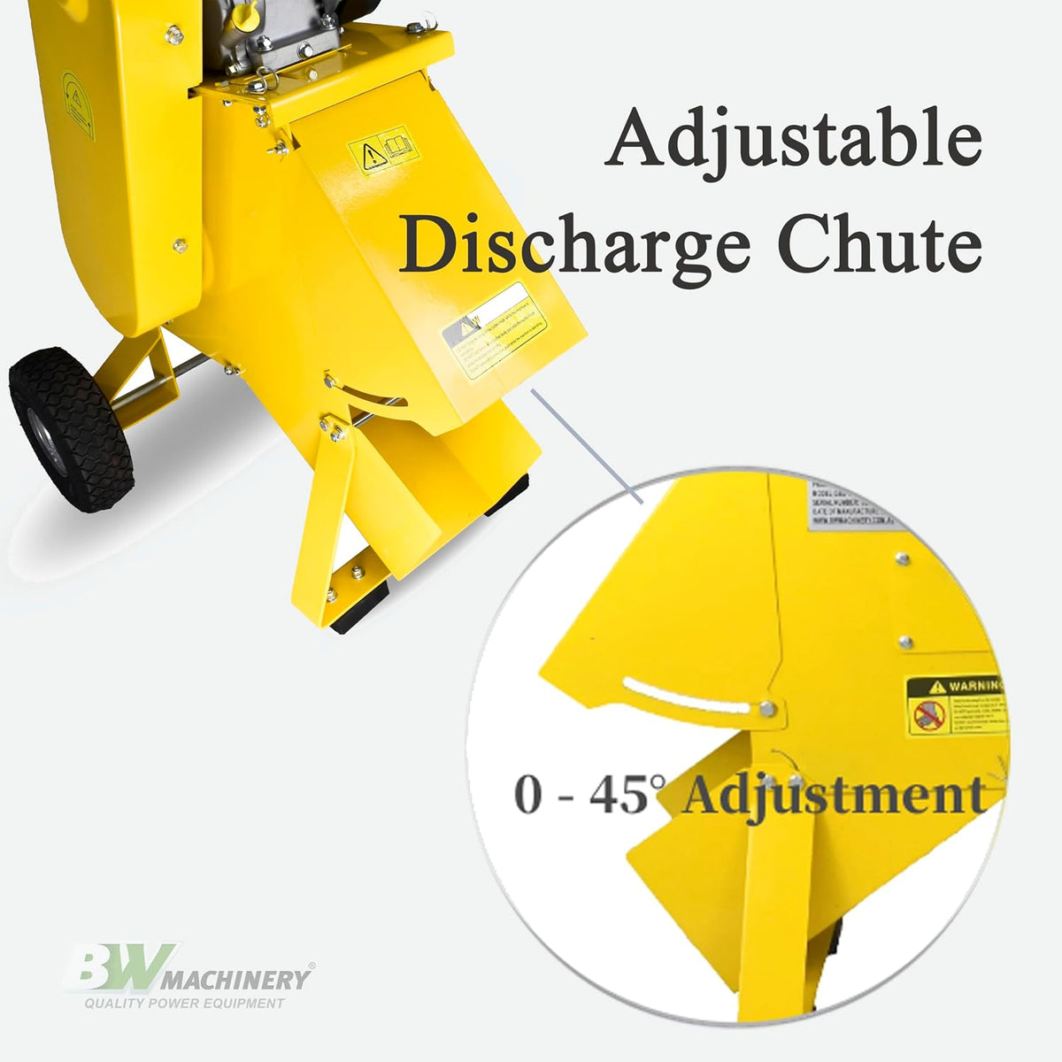 Chipper Shredder Mulcher, 6.5 hp, 208 cc (GBD601A)
