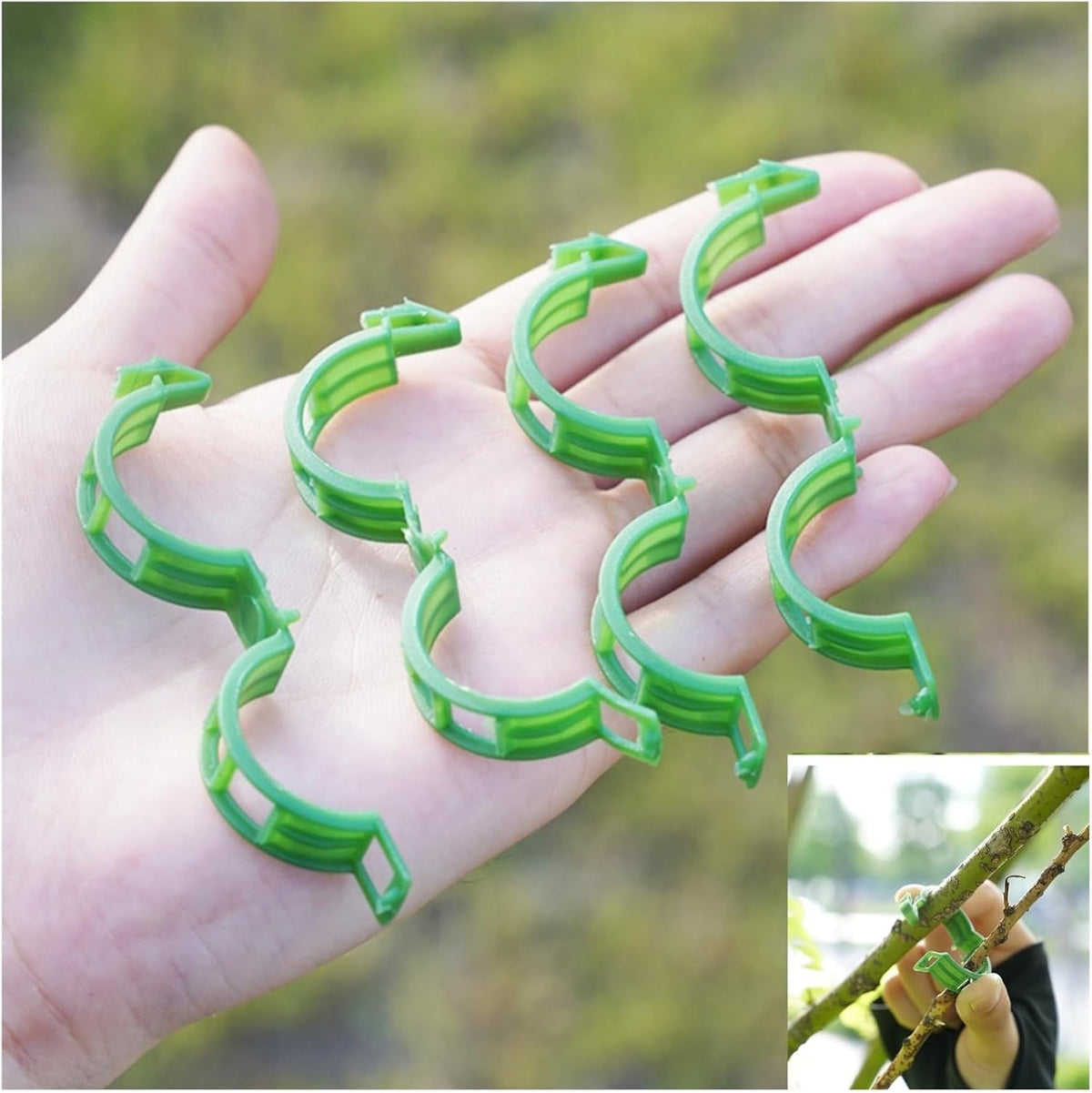 Reusable Plant Support Clips