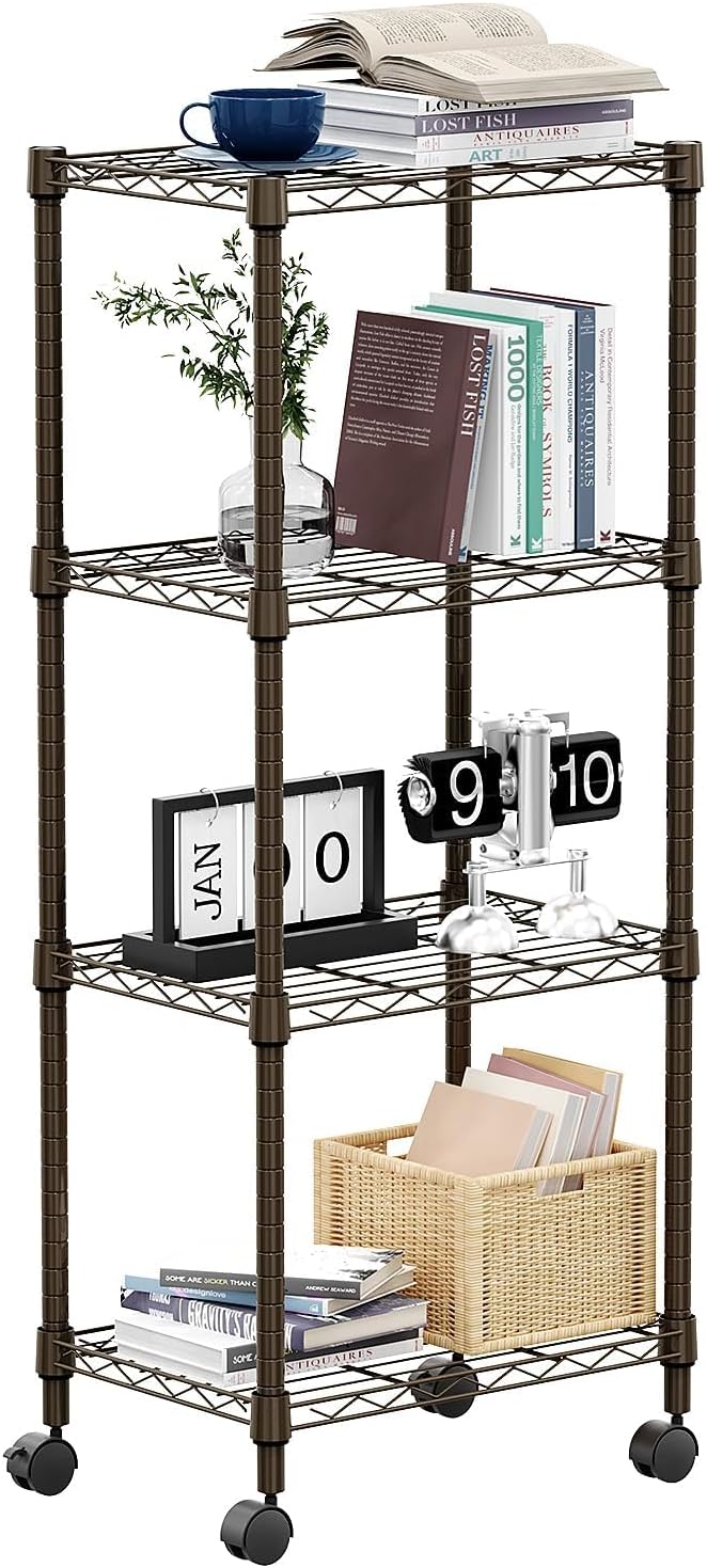 MZG Wire Storage Shelving Unit, 5 Tier