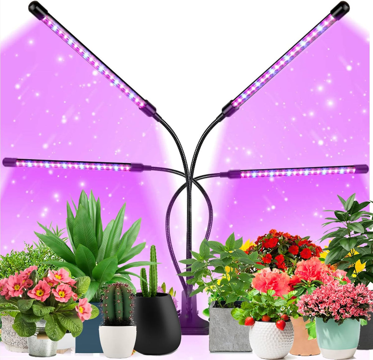 Dimmable LED Grow Light with Timer