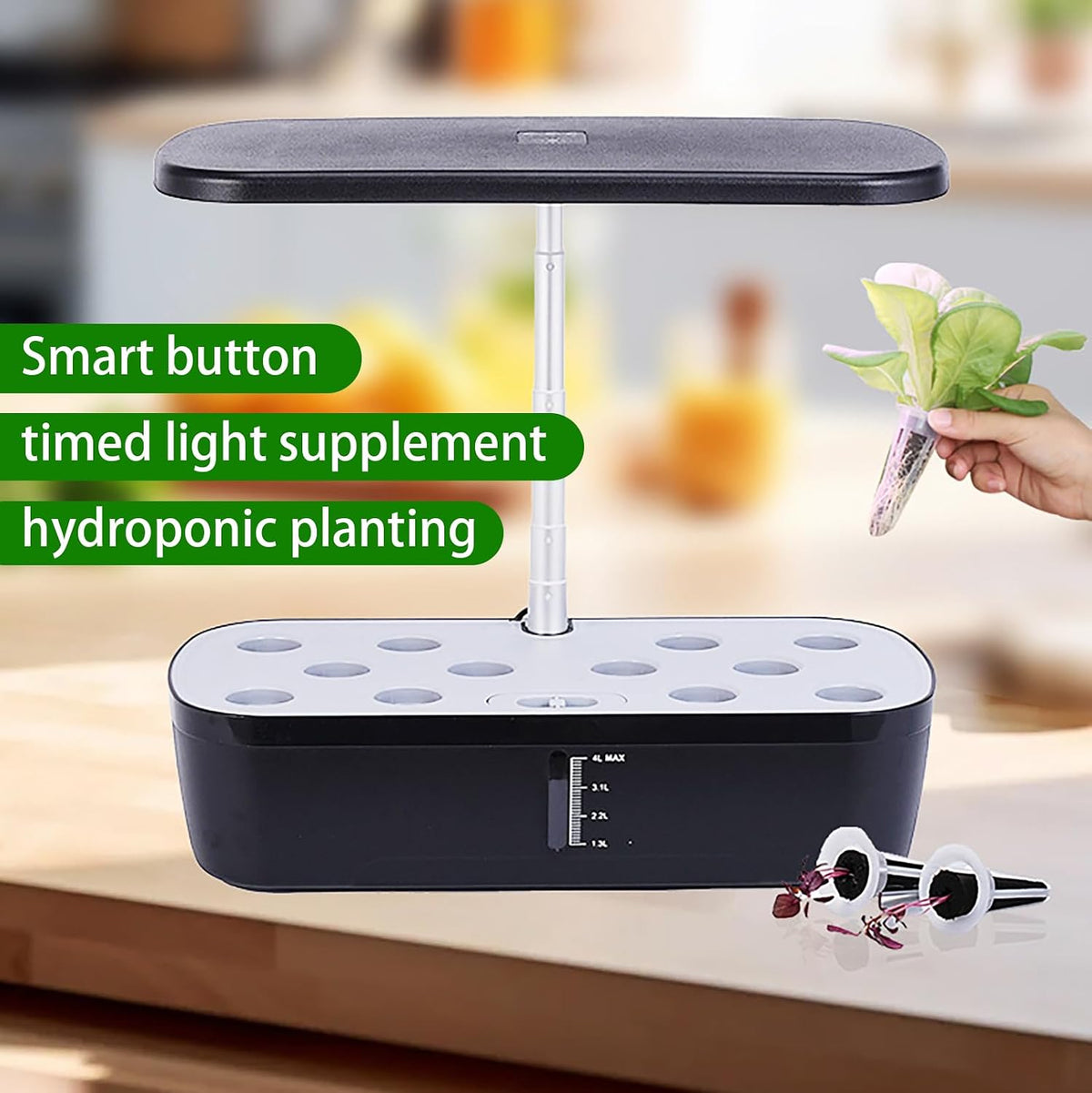 Dimmable LED Grow Light with Timer