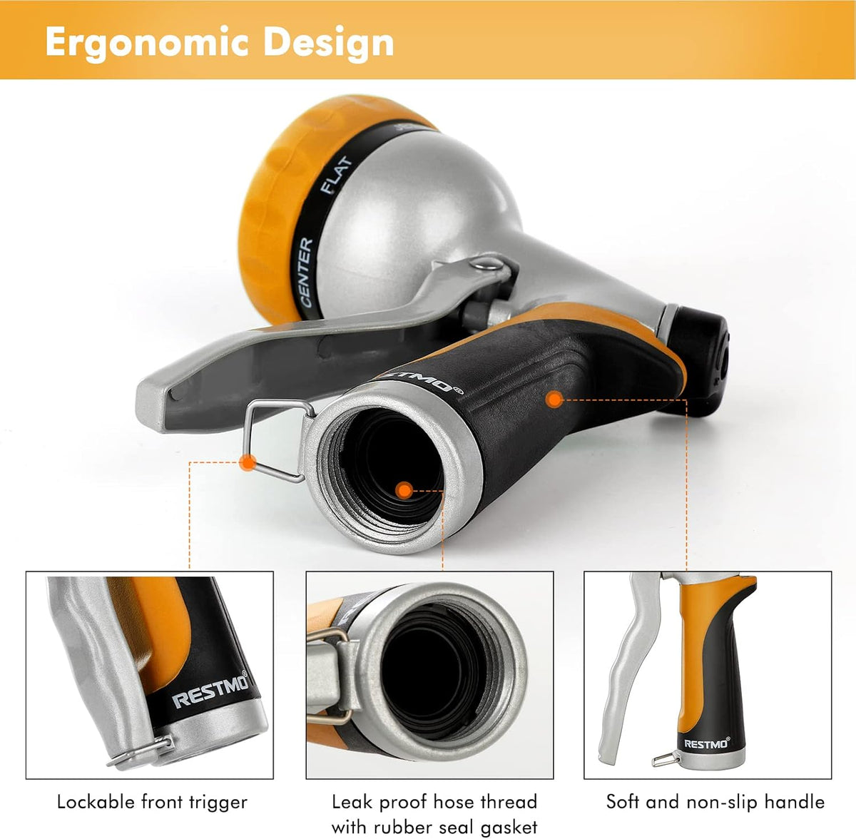 RESTMO Garden Hose Nozzle