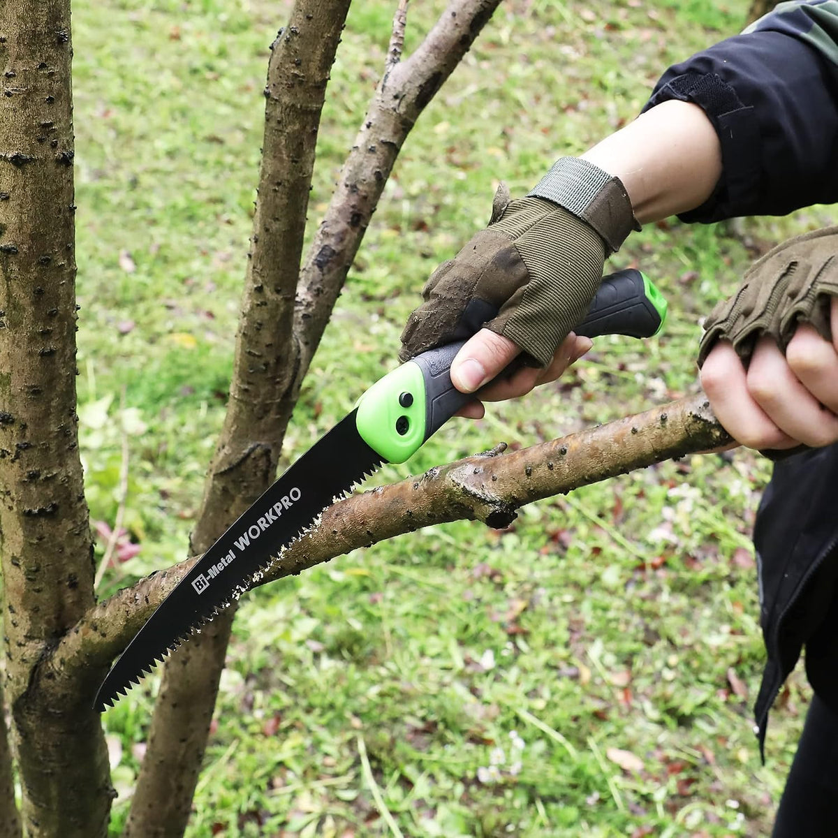 WORKPRO Folding Pruning Saw, 180 mm