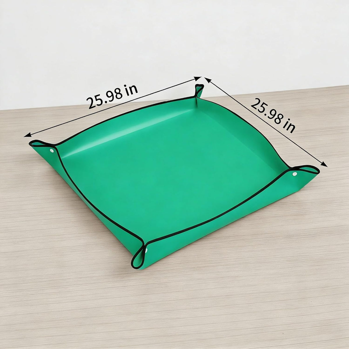 Waterproof Potting Mat with Snap Buttons, Orange