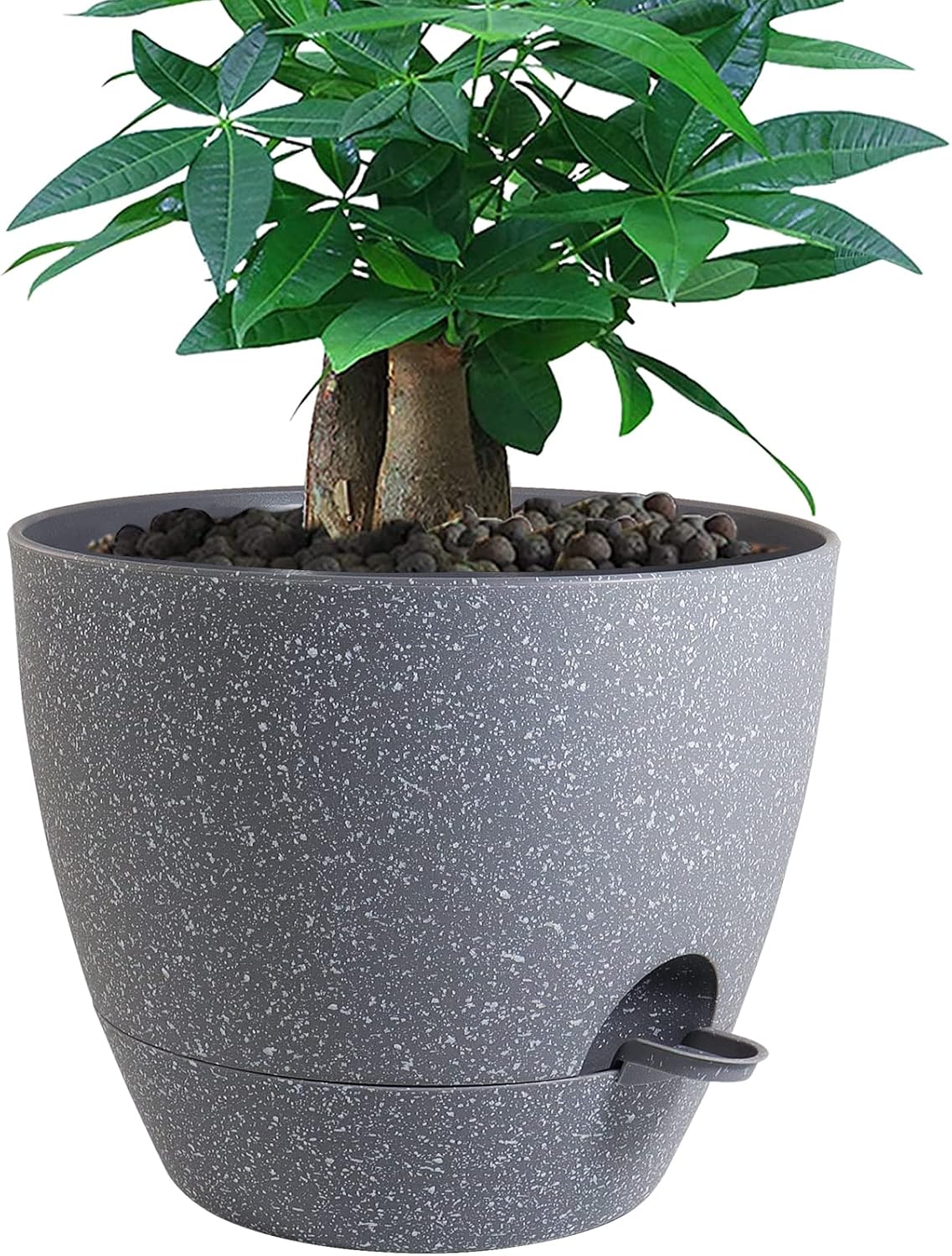 UOUZ Self-Watering Pots, 12 in, Black