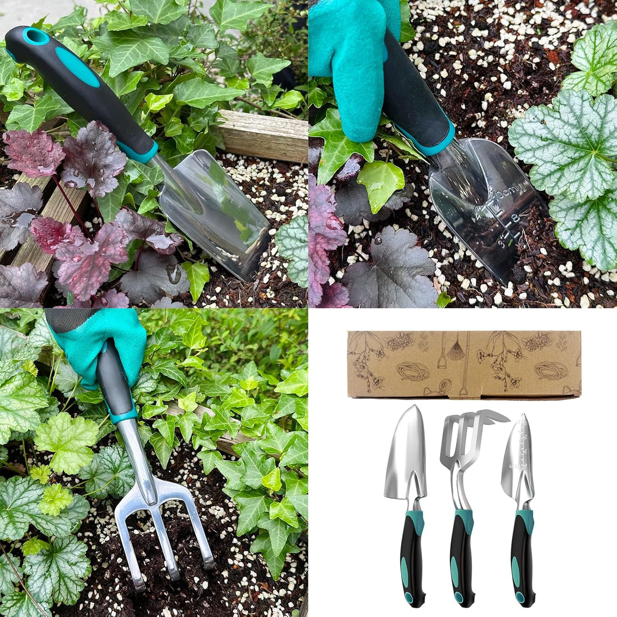 Garden Tool Set, 3 Piece