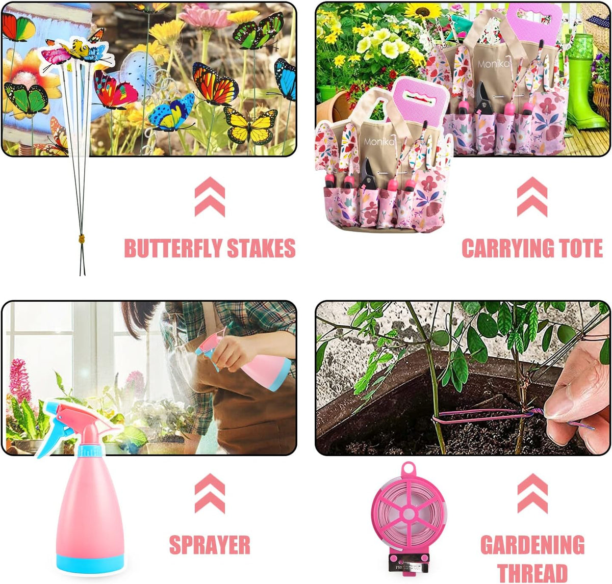 Monika Gardening Kit, 20 Piece