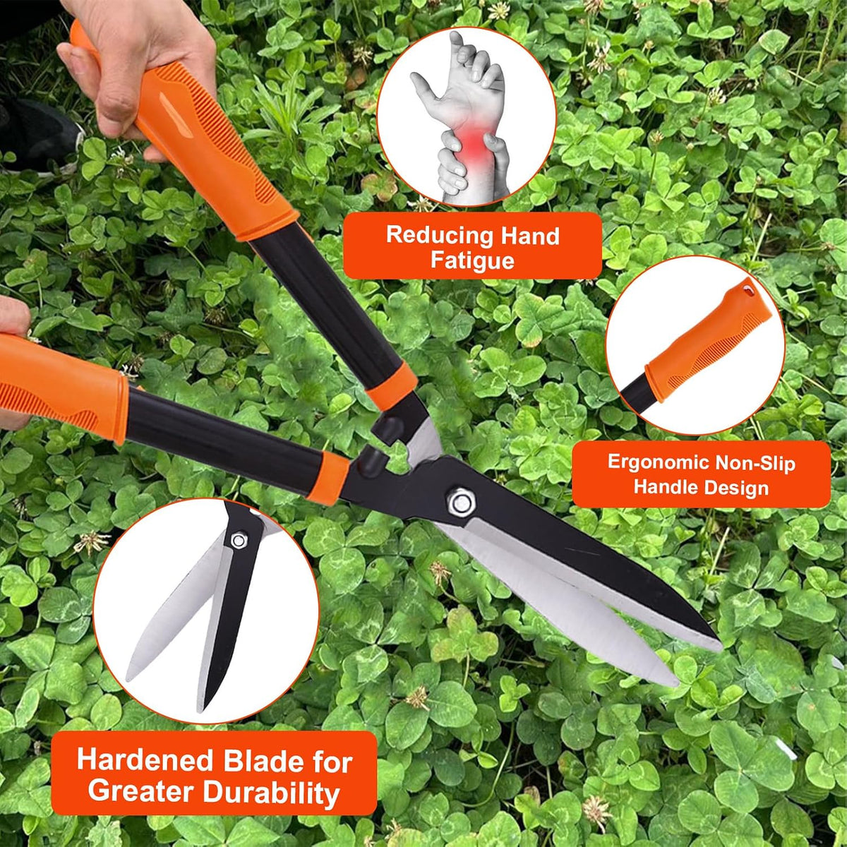 Garden Pruning Shears Set, 3 Piece