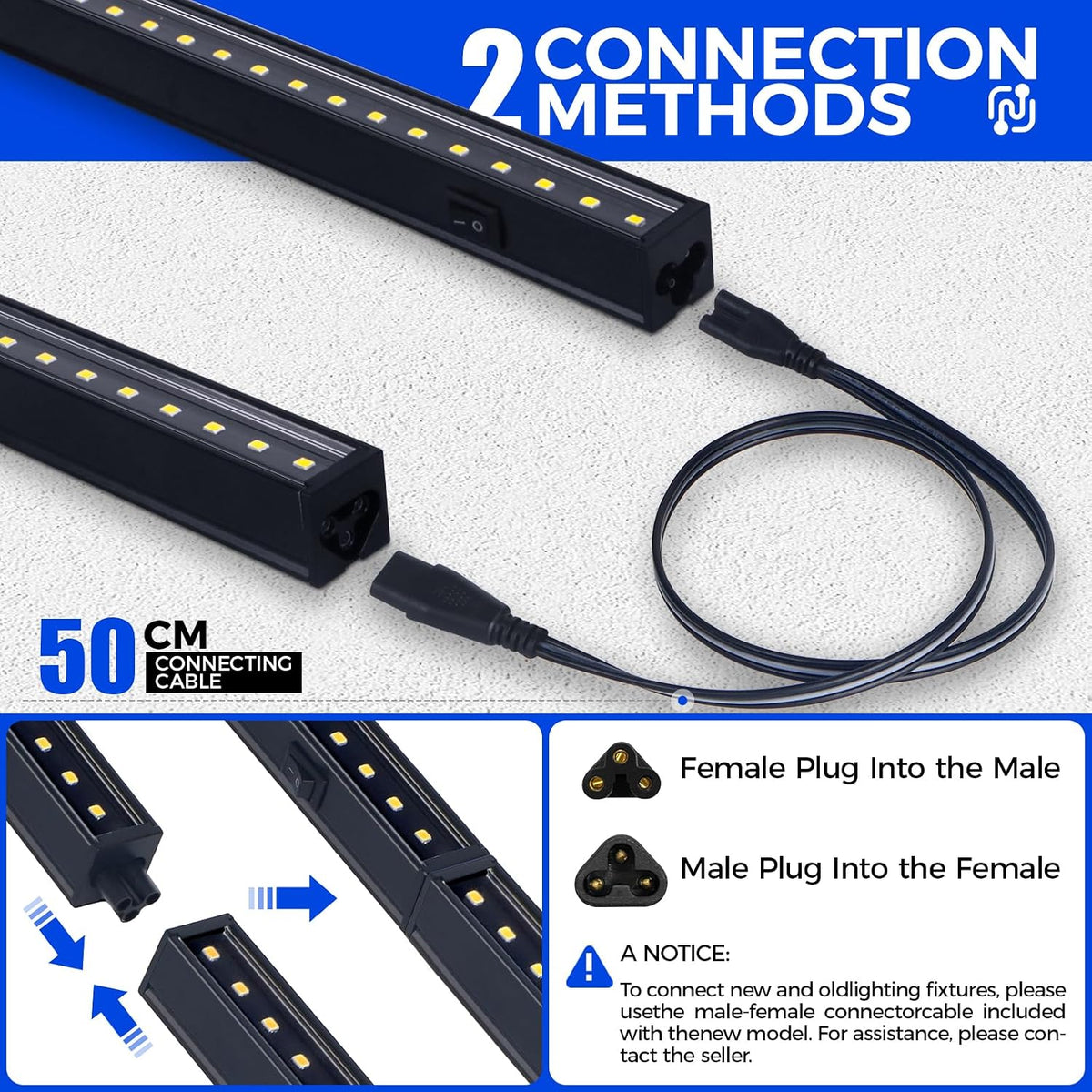 Barrina T5 Grow Lights, 2 ft, 6 Pack