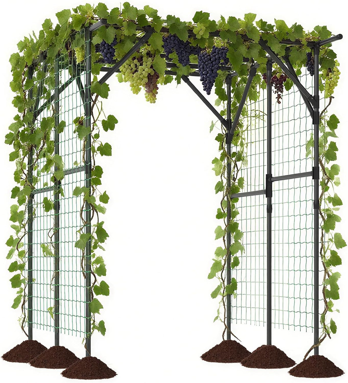 Costway Large Garden Arch Trellis, 200 x 150 x 197 cm
