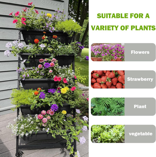 5-Tier Vertical Garden Planter