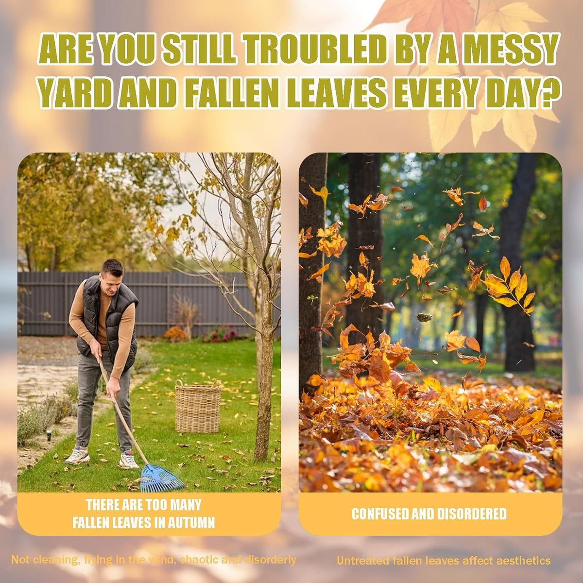 Electric Leaf Mulcher, 2500 W, 20 m Cord
