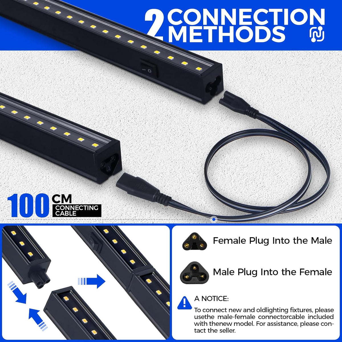 Barrina T5 Grow Lights, 2 ft, 6 Pack