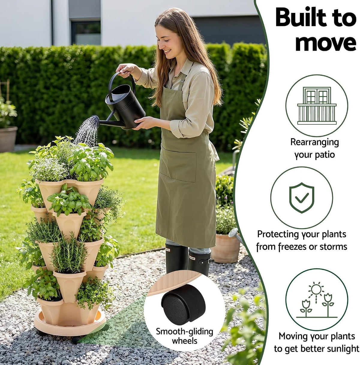 Green Fingers 5-Tier Vertical Planter