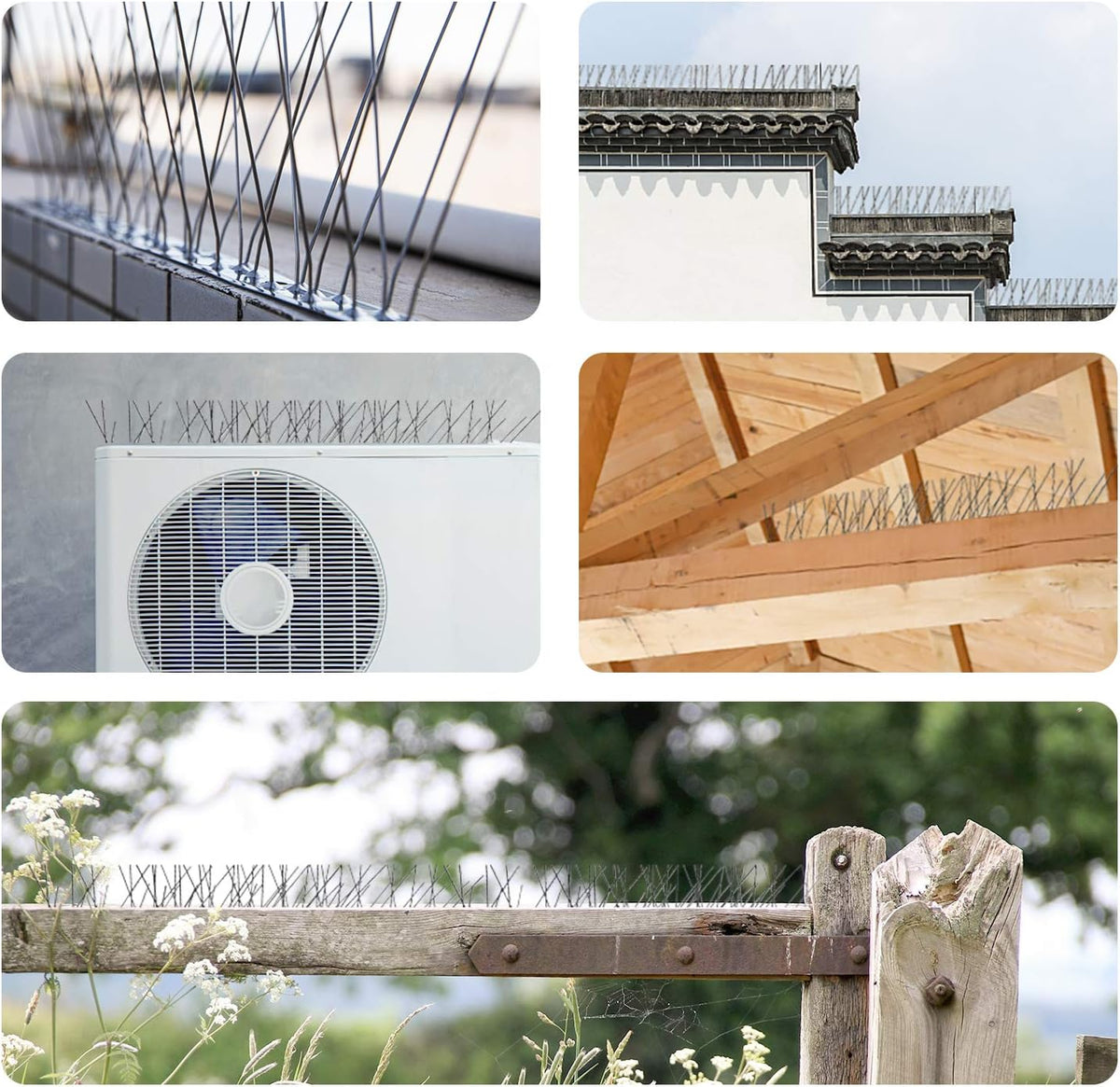 OFFO Stainless Steel Bird Spikes, 2.08 m