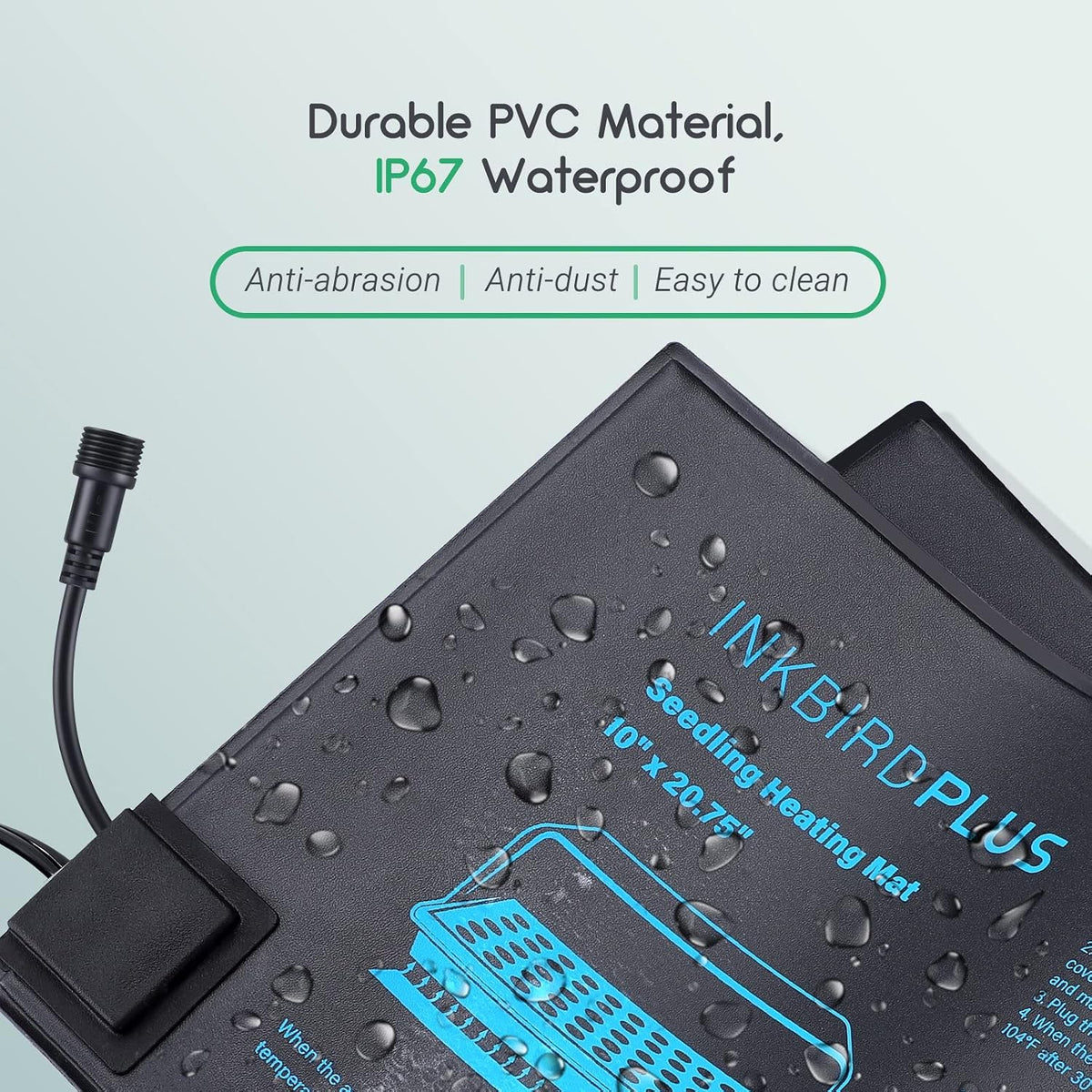 INKBIRDPLUS Seedling Heat Mat with Thermostat