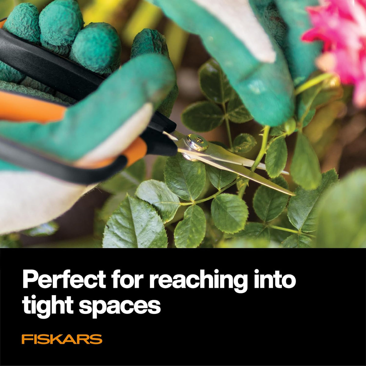 Fiskars Comfort Loop Micro-Tip Pruning Snips, 7 in