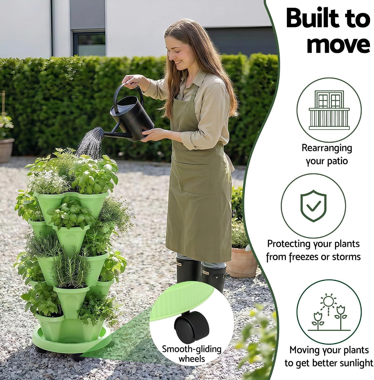 Green Fingers 5-Tier Vertical Planter