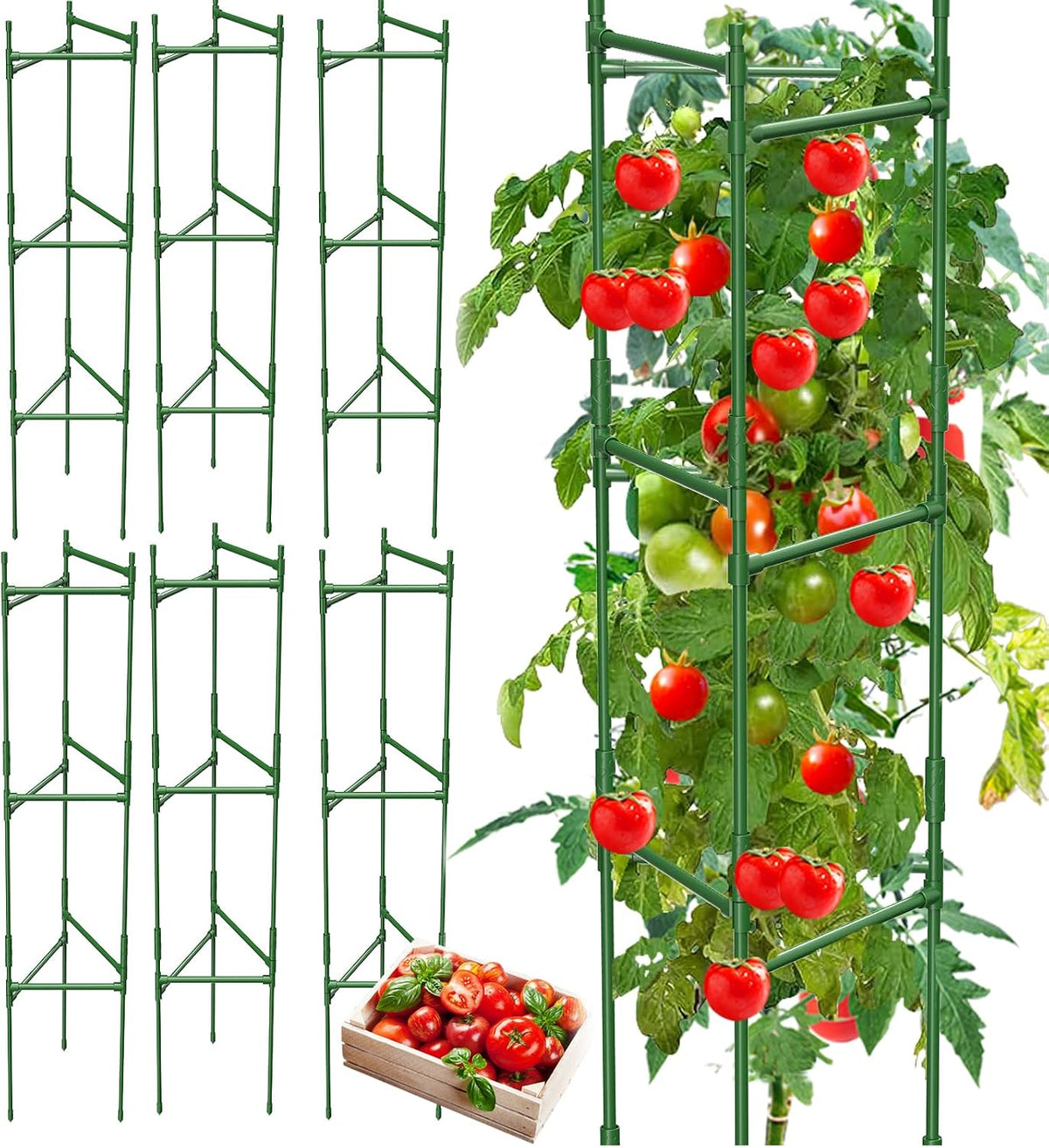 Tomato Cages, 3 Pack, 120 cm