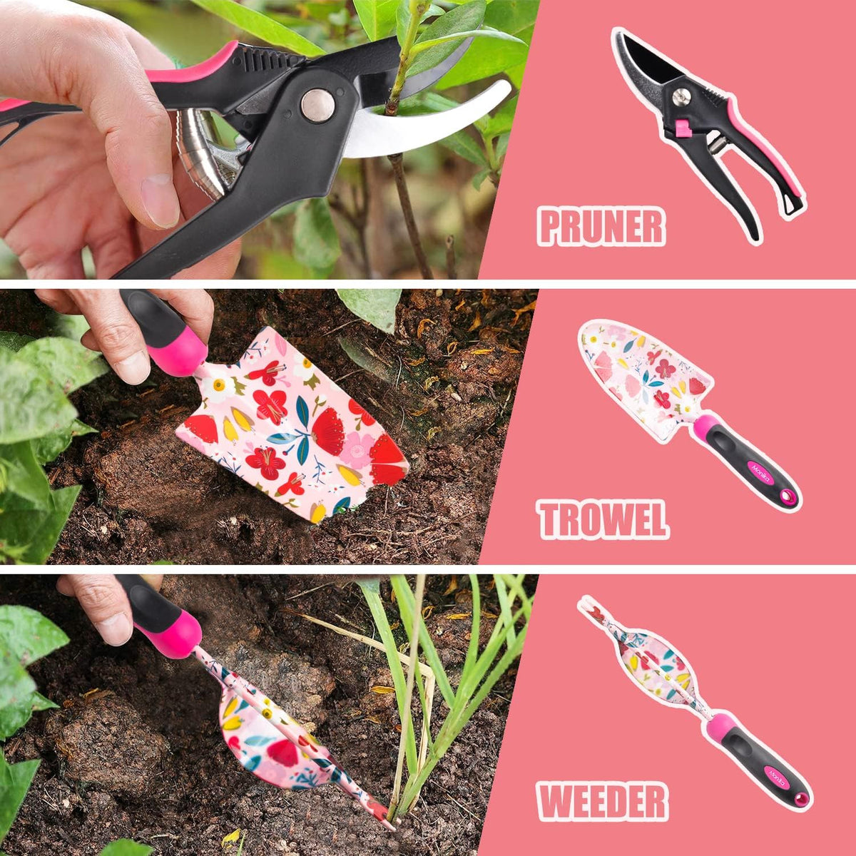 Monika Gardening Kit, 20 Piece