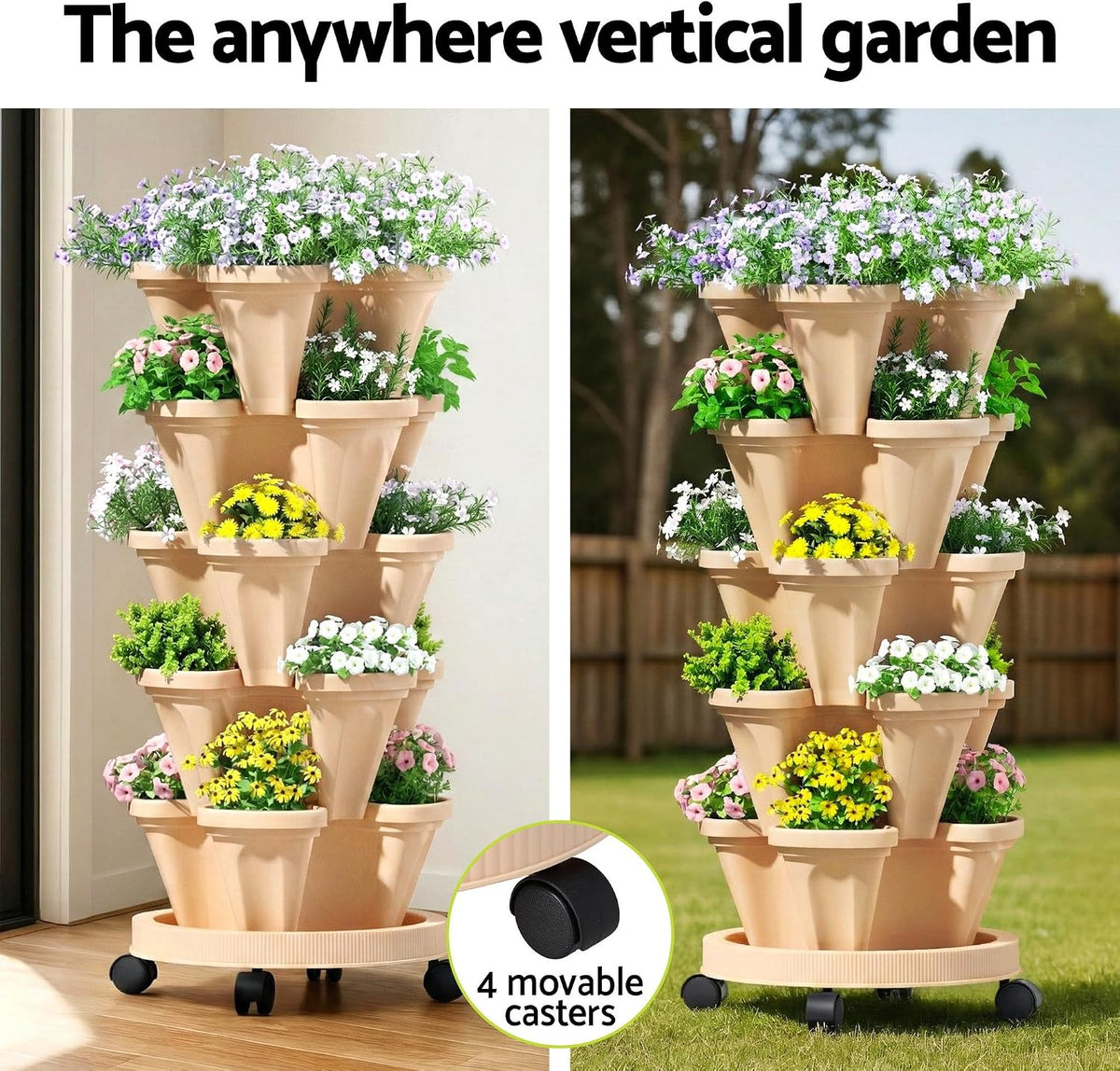Green Fingers 5-Tier Vertical Planter