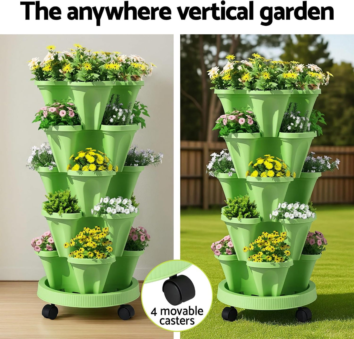 Green Fingers 5-Tier Vertical Planter