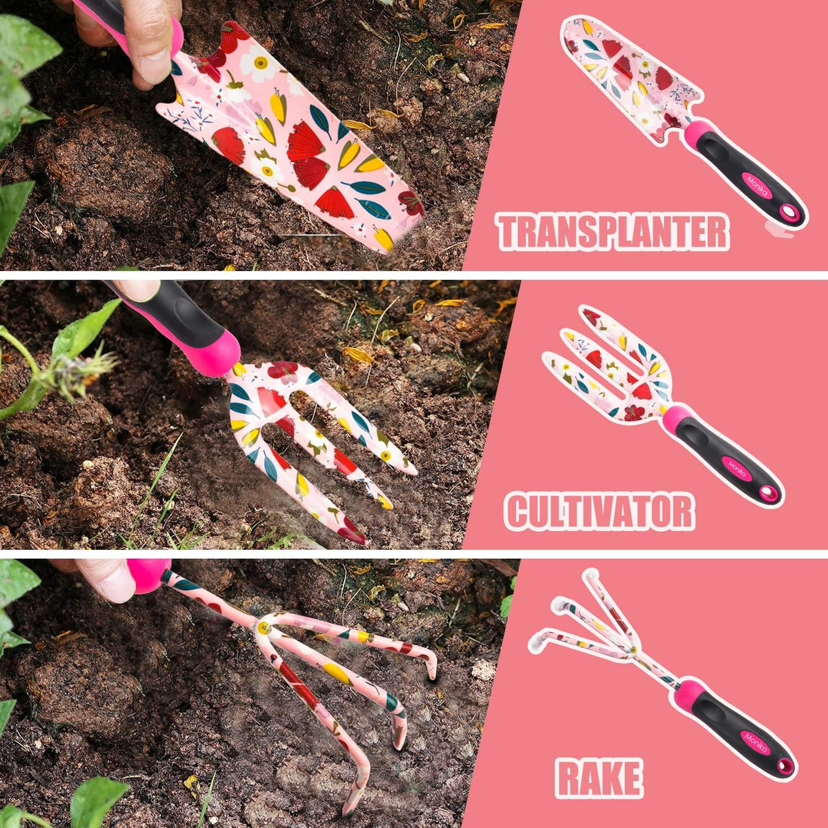 Monika Gardening Kit, 20 Piece