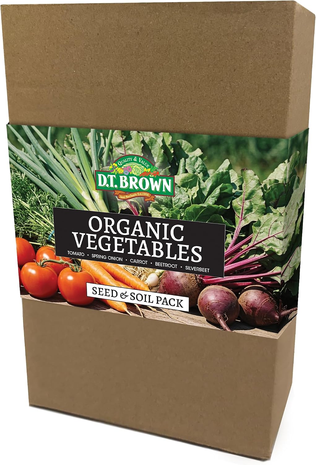 D.T. Brown Superfood Vegetable Seed Kit + Pellets