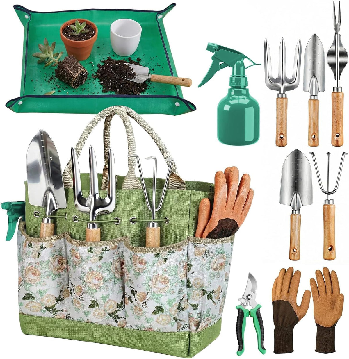 Gardening Tool Set, 10 Piece