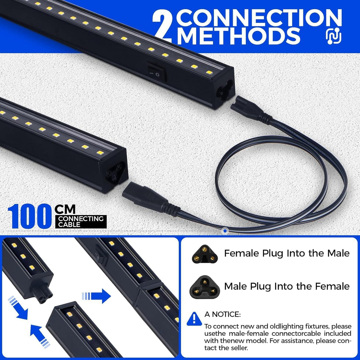 Barrina T5 Grow Lights, 2 ft, 6 Pack
